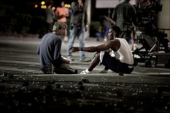 Michael Bay and Anthony Mackie • <a style="font-size:0.8em;" href="http://www.flickr.com/photos/88034507@N06/8681534366/" target="_blank">View on Flickr</a>